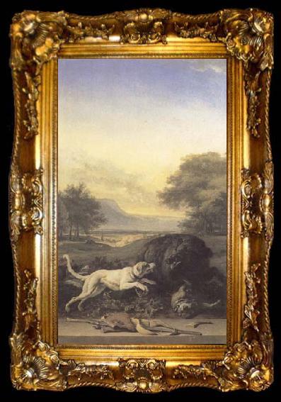 framed  WEENIX, Jan Boar Hunt (mk14), ta009-2